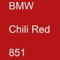 Preview: BMW, Chili Red, 851.